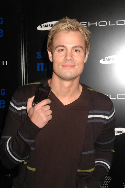 Gregory Michael at the Samsung Behold ll Premiere Launch Party, Blvd. 3, Hollywood, CA. 11-18-09 — ストック写真
