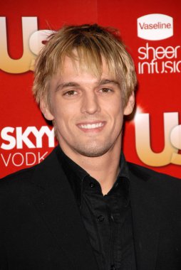 Aaron Carter bize Haftalık Hot Hollywood tarzı 2009 parti, Voyeur, West Hollywood, Ca. 11-18-09