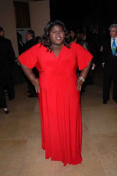 Gabourey Sidibe no 60th Annual ACE Eddie Awards, Beverly Hilton Hotel, Beverly Hills, CA. 02-14-10 — Fotografia de Stock