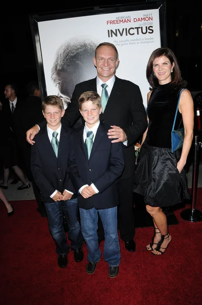 François Pienaar no "Invictus" Los Angeles Premiere, Academy of Motion Picture Arts and Sciences, Beverly Hills, CA. 12-03-09 — Fotografia de Stock