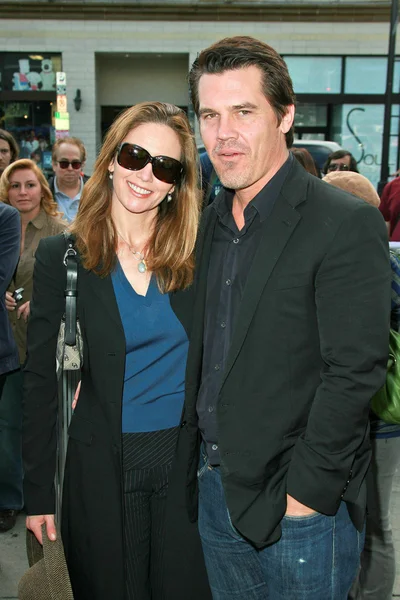 Diane lane och josh brolin — Stockfoto