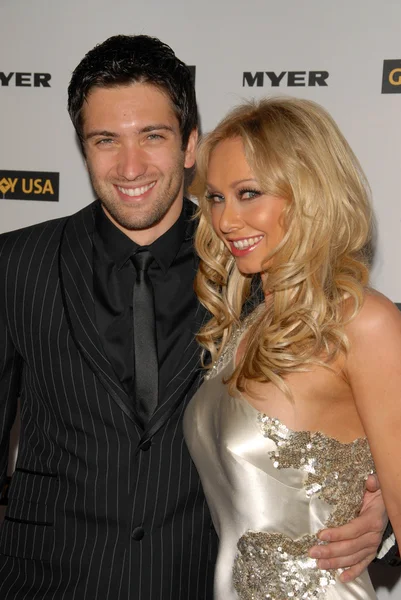 Dmitry Chaplin and Kym Johnson at the G'Day USA Australia Week 2010 Black Tie Gala, Kodak Theater, Hollywood, CA. 01-16-10 — 图库照片