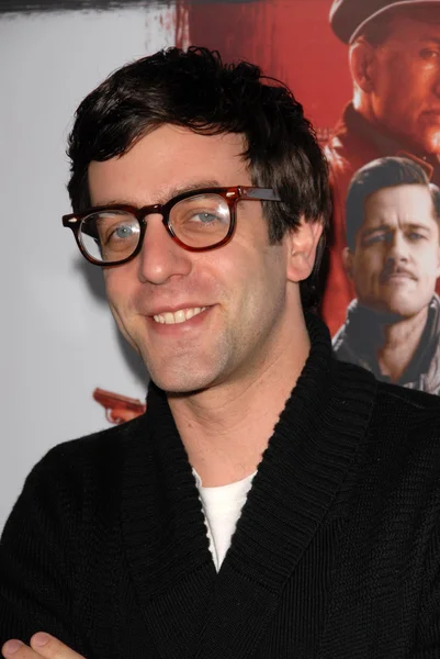 B.J. Novack al DVD 'Inglourious Basterds' Release Party, New Beverly Cinema, Los Angeles, Ca. 12-14-09 — Foto Stock