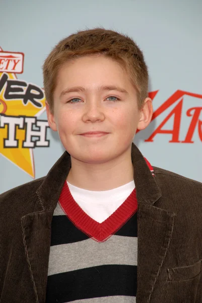 Brennan bailey på variety's 3rd annual "power of youth," paramount studios, hollywood, ca. 12-05-09 — Stockfoto