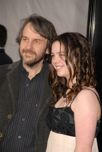 Peter Jackson y su hija —  Fotos de Stock