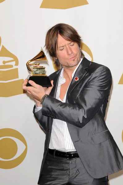 Keith Urban at the 522nd Annual Grammy Awards, Press Room, Staples Center, Los Angeles, CA. 01-31-10 — стоковое фото