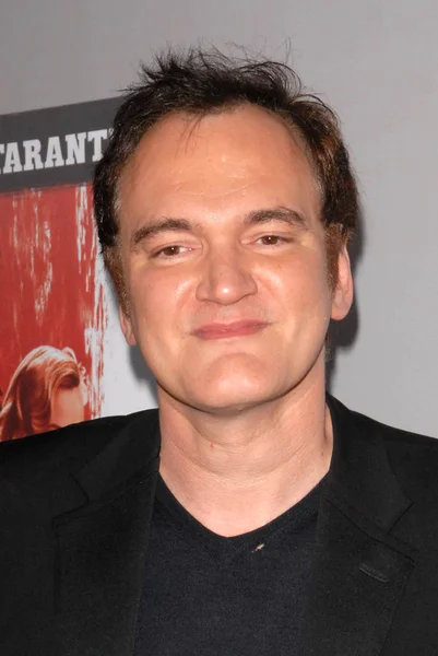 Quentin Tarantino en el DVD 'Inglourious Basterds' Release Party, New Beverly Cinema, Los Angeles, Ca. 12-14-09 — Foto de Stock