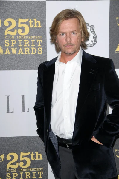 David Spade at the 25th Film Independent Spirit Awards, Nokia Theatre L.A. Live, Los Angeles, CA. 03-06-10 — Zdjęcie stockowe