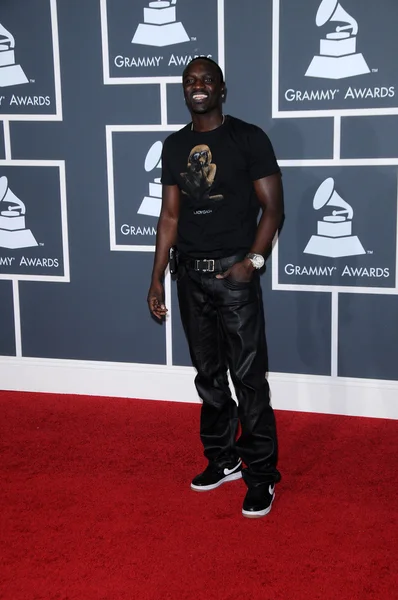 Akon w dorocznej nagrody Grammy w kategorii - przyjazd, staples center, los angeles, ca. 01-31-10 — Zdjęcie stockowe