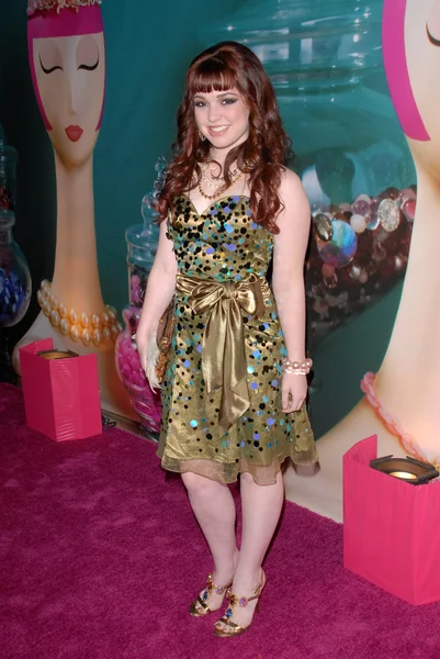 Jennifer Stone at the "Tarina Tarantino Beauty" Launch Party, Private Location, Hollywood, CA. 02-24-10 — Stock Photo, Image