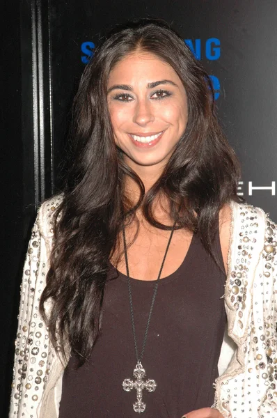 Courtenay Semel at the Samsung Behold ll Premiere Launch Party, Blvd. 3, Hollywood, CA. 11-18-09 — Stock fotografie