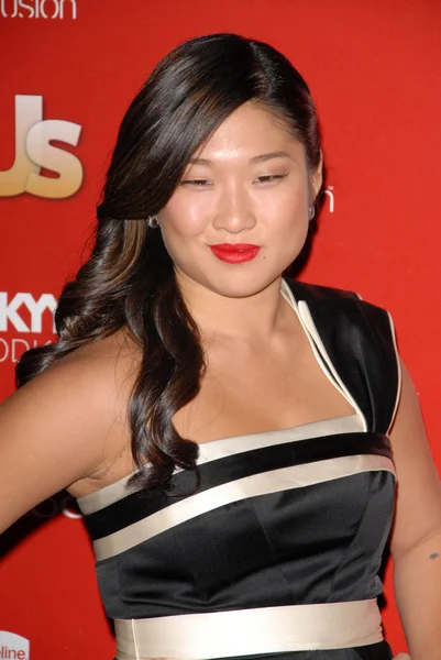 Jenna Ushkowitz at the Us Weekly Hot Hollywood Style 2009 party, Voyeur, West Hollywood, CA. 11-18-09 — 图库照片