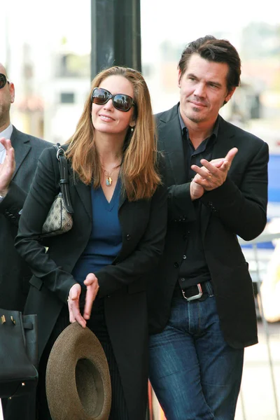 Diane Lane e Josh Brolin — Fotografia de Stock