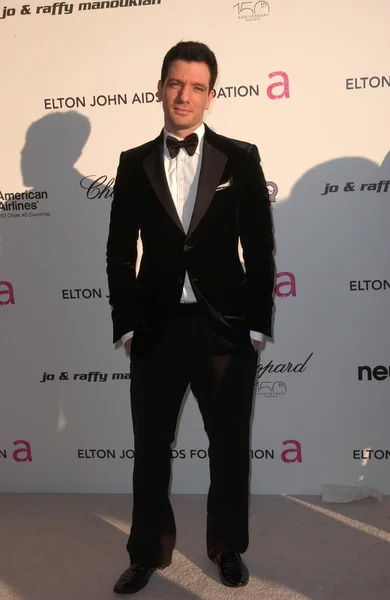 J.c. chasez bei der 18. jährlichen elton john aids foundation oscar viewing party, pacific design center, west hollywood, ca. 03-07-10 — Stockfoto