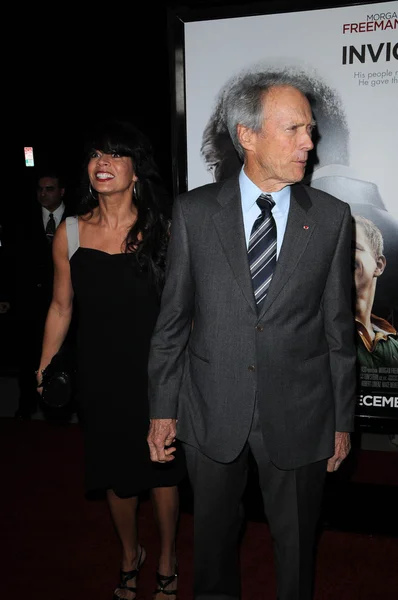 Clint Eastwood e Dina Eastwood — Fotografia de Stock