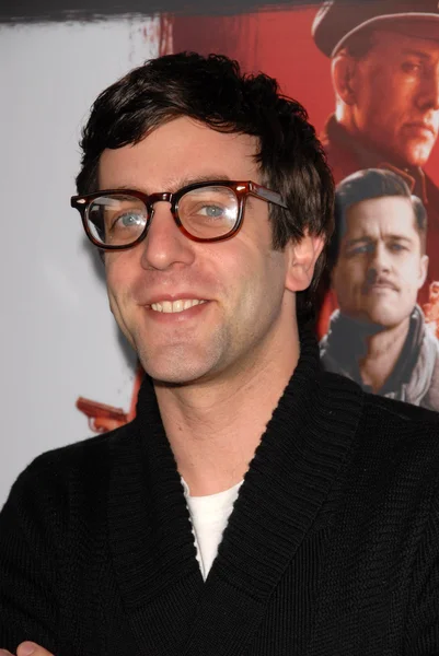 B.J. Novack no 'Inglourious Basterds' DVD Release Party, New Beverly Cinema, Los Angeles, Ca. 12-14-09 — Fotografia de Stock