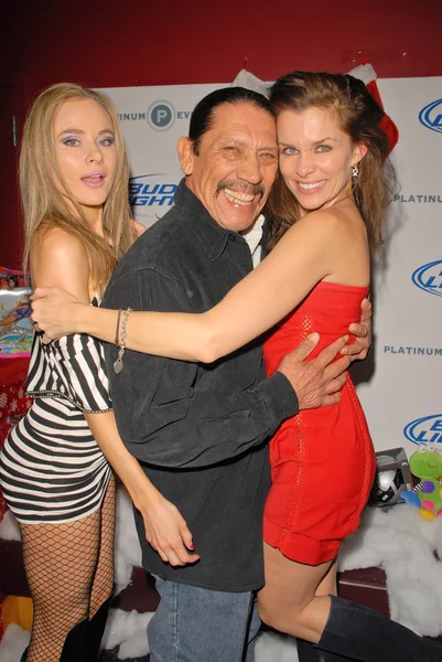 Paula labaredas, danny trejo ve alicia arden — Stok fotoğraf