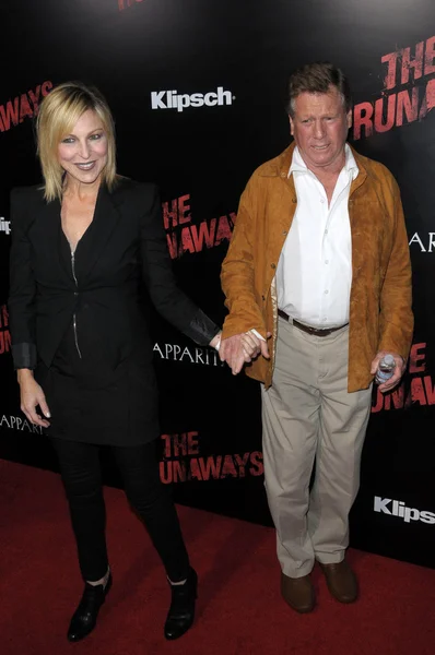 Tatum O'Neal a Ryan O'Neal — Stock fotografie