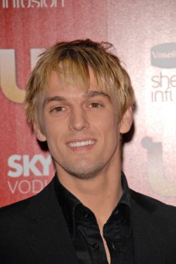 Aaron Carter bize Haftalık Hot Hollywood tarzı 2009 parti, Voyeur, West Hollywood, Ca. 11-18-09