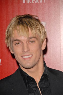 Aaron Carter bize Haftalık Hot Hollywood tarzı 2009 parti, Voyeur, West Hollywood, Ca. 11-18-09