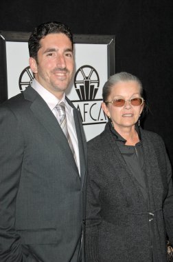 Genevieve Bujold and son Emmanuel at the 35th Annual Los Angeles Film Critics Association Awards, InterContinental Los Angeles, Century City, CA. 01-16-10