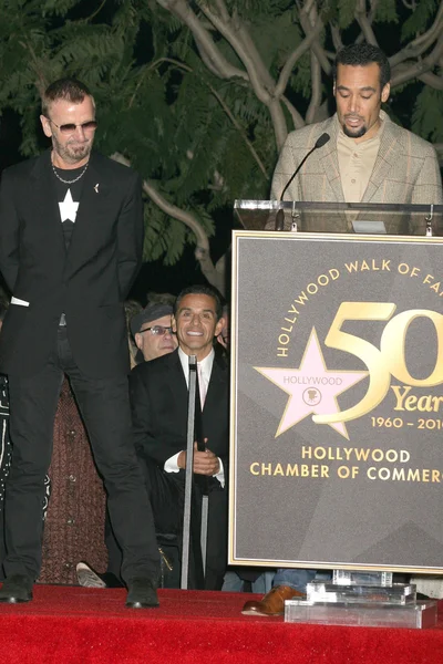 Ringo Starr and Ben Harper — Stock Photo, Image