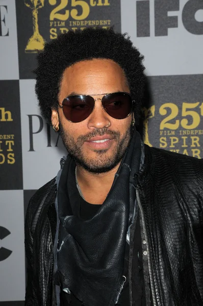 Lenny Kravitz at the 25th Film Independent Spirit Awards, Nokia Theatre L.A. Live, Los Angeles, CA. 03-06-10 — Stock Photo, Image