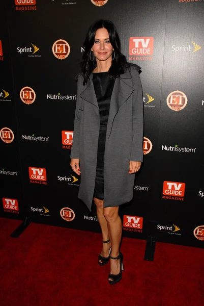 Courteney Cox at the TV GUIDE Magazine's Hot List Party, SLS Hotel, Los Angeles, CA. 11-10-09 — Stock Photo, Image