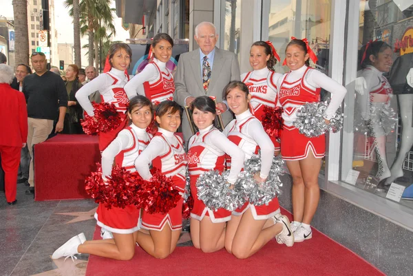 Judge Joseph A. Wapner at the induction ceremony of Judge Joseph A.Wapner into the Hollywood Walk of Fame, Hollywood, CA. 11-12-09 — Stock Photo, Image