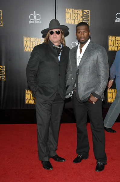 Val Kilmer and 50 Cent — Stock Photo, Image