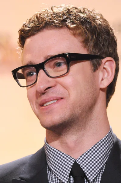 Justin Timberlake at the 67th Annual Golden Globe Awards Nominations Announcement, Beverly Hilton Hotel, Beverly Hills, CA. 12-15-09 — Stock fotografie