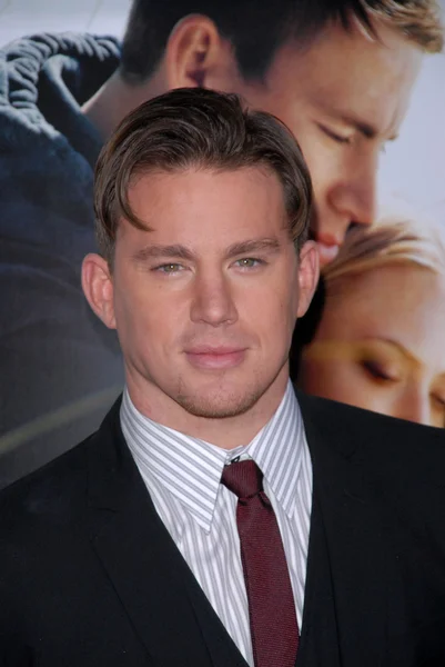 Channing Tatum at the "Dear John" World Premiere, Chinese Theater, Hollywood, CA. 02-01-10 — Stock Photo, Image