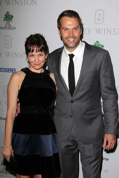 Natasha Gregson Wagner, Barry Watson at the First Annual Baby2Baby Gala Presented by Harry Winston, Book Bindery, Culver City, CA 11-03-12 — Stock Photo, Image