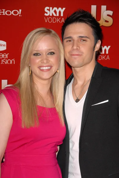 Kris Allen and wife — Stock Photo, Image