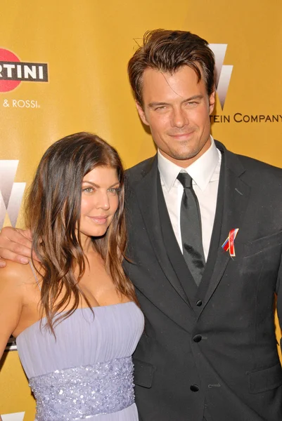 Fergie and Josh Duhamel at The Weinstein Company 2010 Golden Globes After Party, Beverly Hilton Hotel, Beverly Hills, CA. 01-17-10 — Zdjęcie stockowe