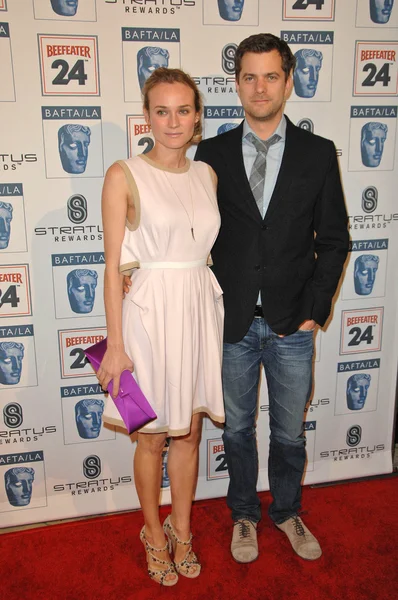 Diane Kruger and Joshua Jackson at BAFTA/LA's 16th Annual Awards Season Tea Party, Beverly Hills Hotel, Beverly Hills, CA. 01-16-10 — Stock Photo, Image