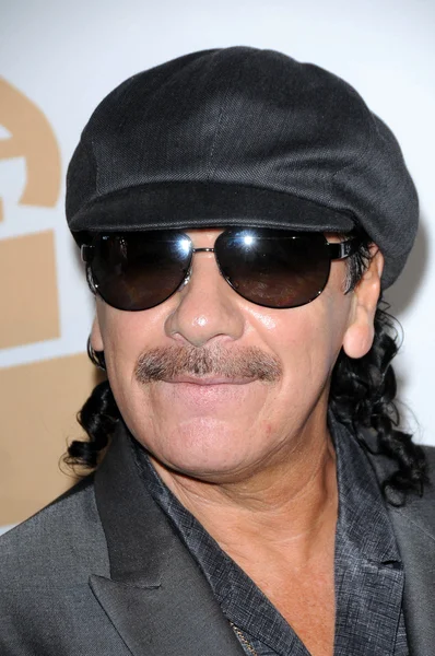 Carlos Santana alla Recording Academy e Clive Davis presentano il pre-Grammy Gala 2010 Salute alle icone, Beverly Hilton Hotel, Beverly Hills, CA. 01-30-10 — Foto Stock