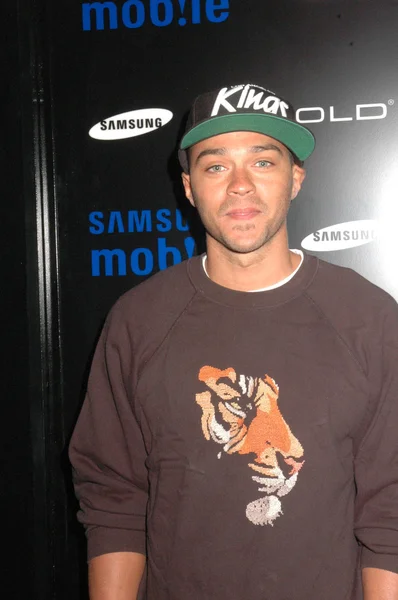 Jesse Williams al Samsung Behold ll Premiere Launch Party, Blvd. 3, Hollywood, CA. 11-18-09 — Foto Stock