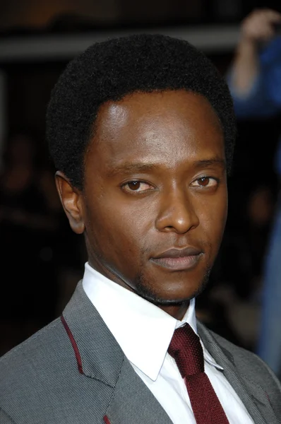 Edi Gathegi at the "The Twilight Saga: New Moon" Los Angeles Premiere, Mann Village Theatre, Westwood, Ca. 11-16-09 – stockfoto