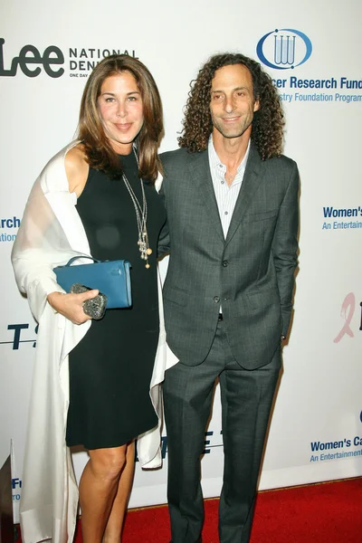 Kenny g beim "unvergesslichen Abend" des eif-Fonds für Krebsforschung, beverly wilshire four seasons hotel, beverly hills, ca. 27.01. — Stockfoto