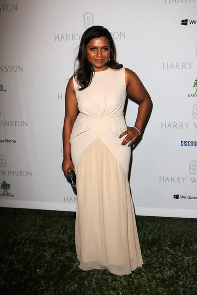 Mindy Kaling at the First Annual Baby2Baby Gala Presented by Harry Winston, Book Bindery, Culver City, CA 11-03-12 — Stock Photo, Image