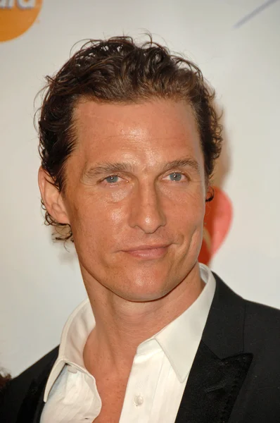 Matthew McConaughey at the 2010 MusiCares Person Of The Year Tribute To Neil Young, Los Angeles Convention Center, Los Angeles, CA. 01-29-10 — Stock Photo, Image