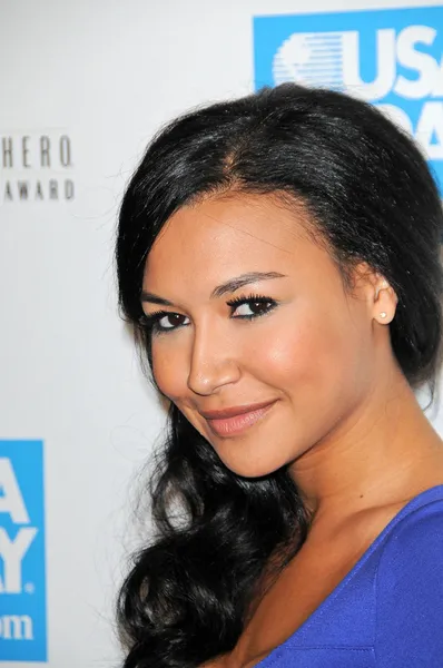 Naya Rivera w Usa dziś Hollywood bohaterem gali uhonorowanie Ashley Judd, Montage Hotel Beverly Hills, Ca. 11-10-09 — Zdjęcie stockowe