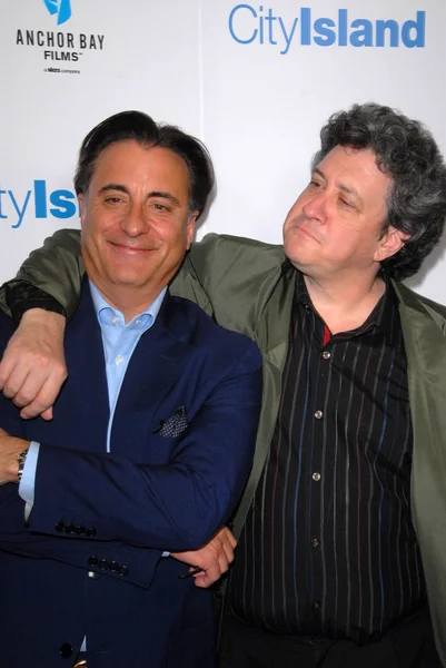 Andy Garcia, Raymond De Felitta — Stock Photo, Image