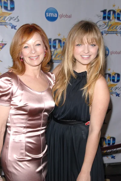 Frances fisher i francesca fisher-eastwood — Zdjęcie stockowe