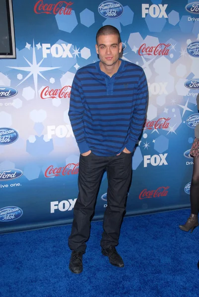 Mark Salling på Fox ' s "American Idol" topp 12 finalisterna Party, industri, West Hollywood, ca. 03-11-10 — Stockfoto
