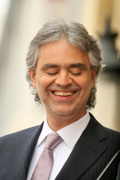 Andrea Bocelli —  Fotos de Stock
