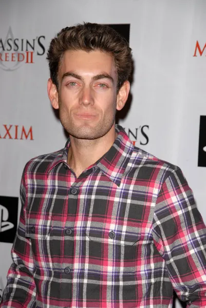 Adam taki op de maxim magazine en ubisoft lancering van assassins creed ii, voyeur, west hollywood, ca. 11-11-09 — Stockfoto