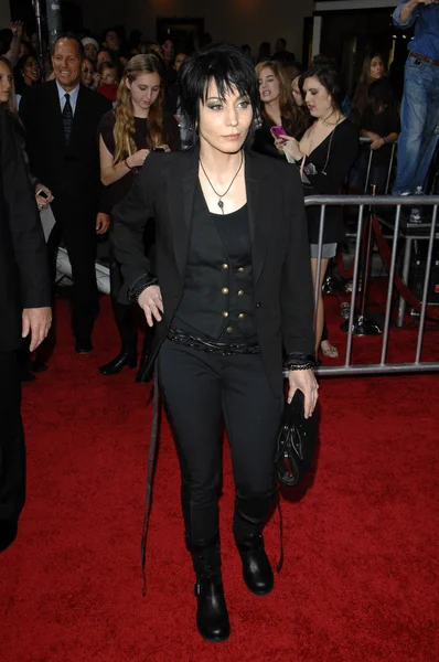 Joan jett på den "twilight saga: new moon" los angeles premiären mann village theatre, westwood, ca. 11-16-09 — Stockfoto