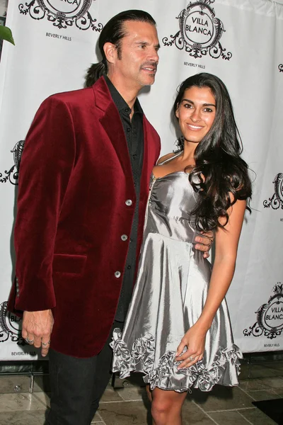 Lorenzo Lamas at the Christiane King Fashion Line Launch Cocktail Party, Villa Blanca, Hollywood, CA. 01-14-10 — 图库照片